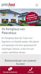 Mobile Screenshot of petershaus.de